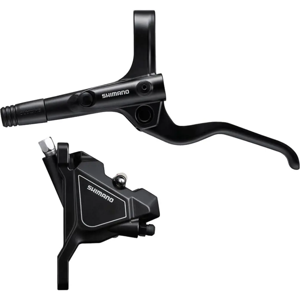 Shimano Hydraulic Flat Mount Front Disc Brake Lever Set - BL-MT201/BR-UR300