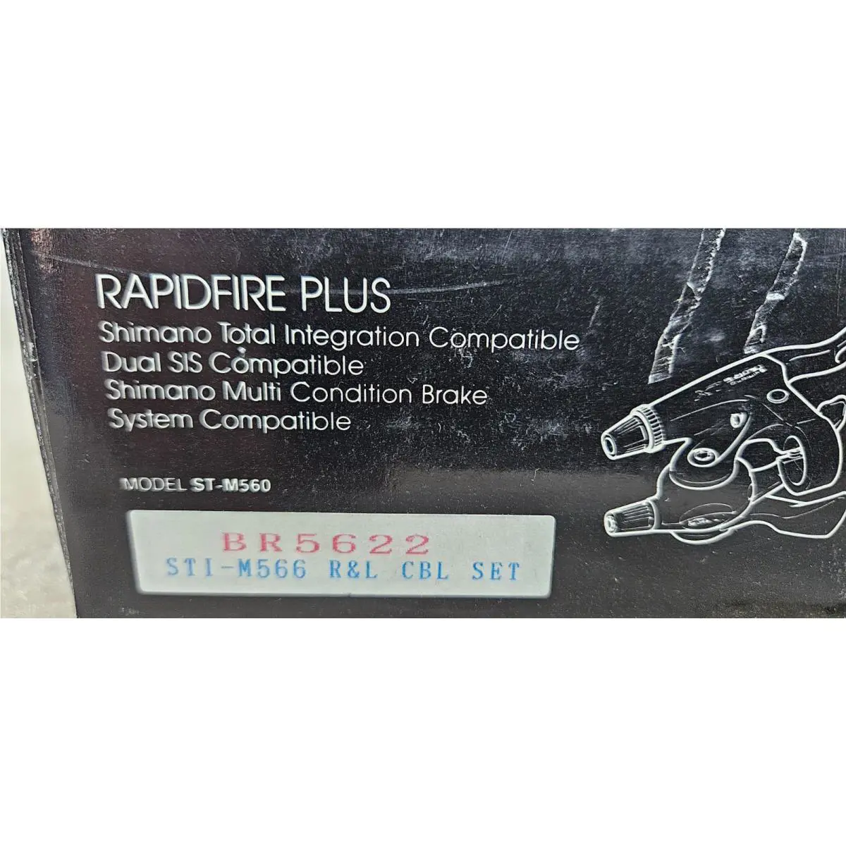 Shimano  - Shimano Deore LX ST-M560 - Deore - ST-M560 - Black 0
