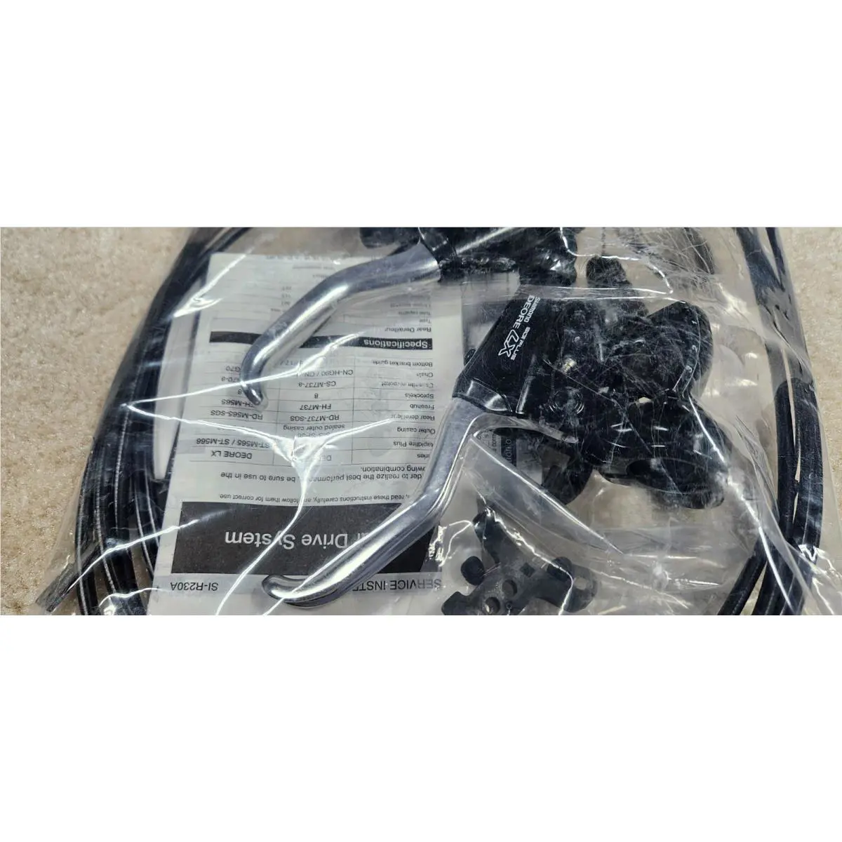 Shimano  - Shimano Deore LX ST-M560 - Deore - ST-M560 - Black 7