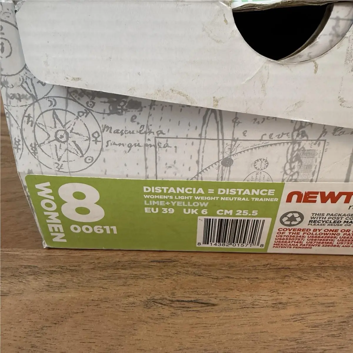 Newton shoes - Newton Distancia Distance - Distancia Distance - Yellow 6