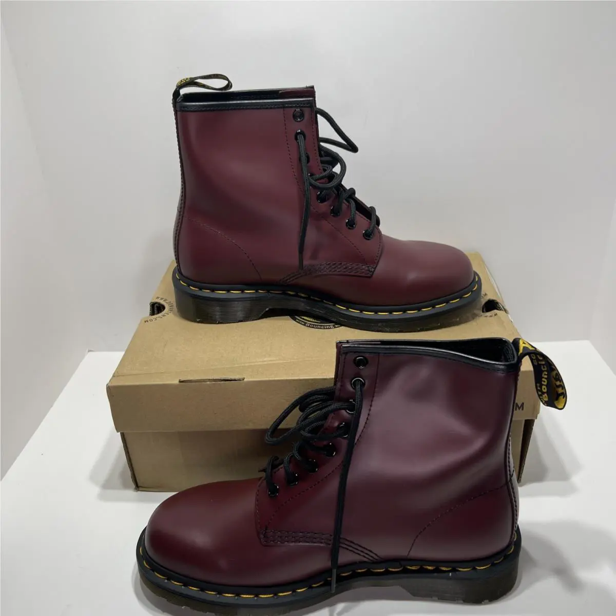 Dr. Martens shoes - Dr. Martens 1460 Smooth Leather - 11822600 - Red 0