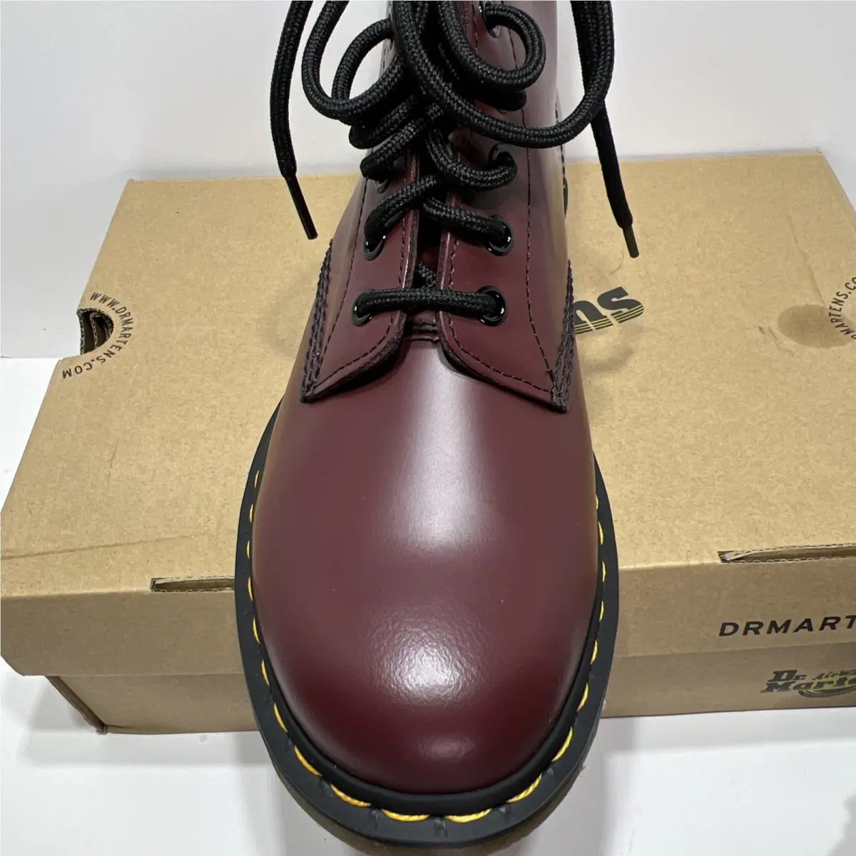 Dr. Martens shoes - Dr. Martens 1460 Smooth Leather - 11822600 - Red 4