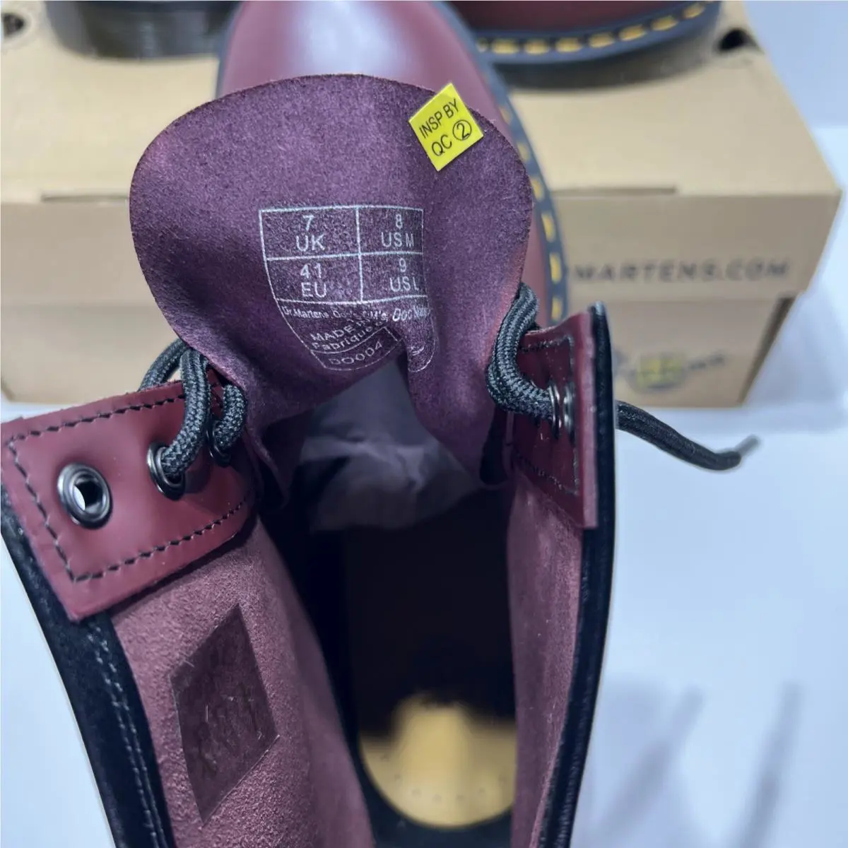 Dr. Martens shoes - Dr. Martens 1460 Smooth Leather - 11822600 - Red 1