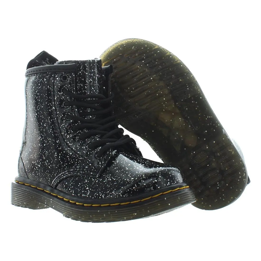 Dr. Martens 1460 Boots Infant/toddler Shoes Size 8 Color: Cosmic Glitter