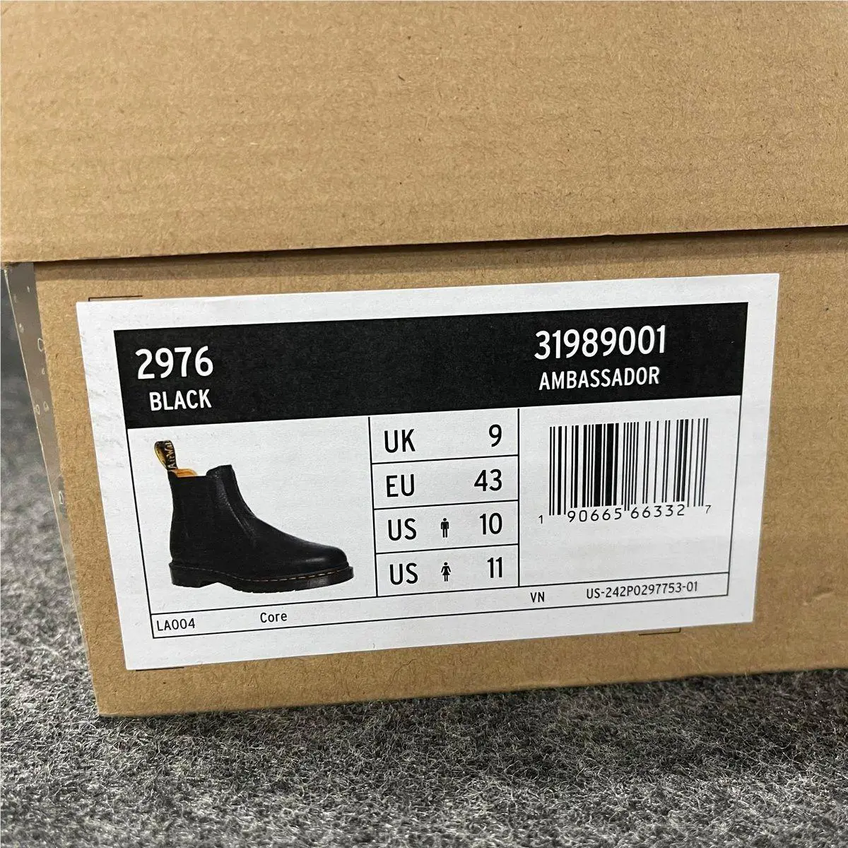 Dr. Martens shoes - vs-188999 - vs-188999 - Black (UPC: 190665663327) 3
