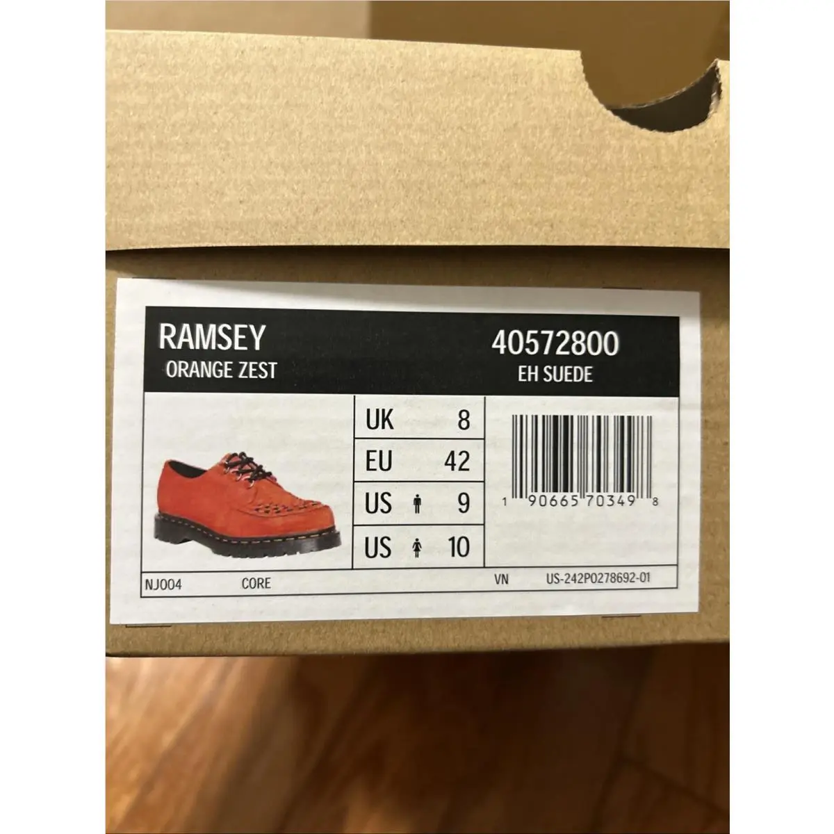 Dr. Martens shoes - 40572800 - 40572800 - Orange (UPC: 0190665703498) 17