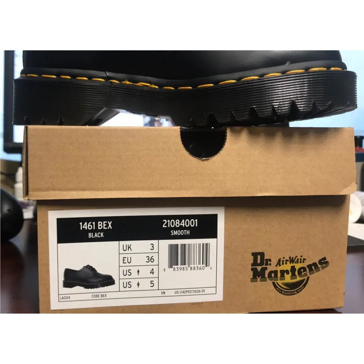 Dr. Martens shoes - Black (UPC: 883985883604) 0