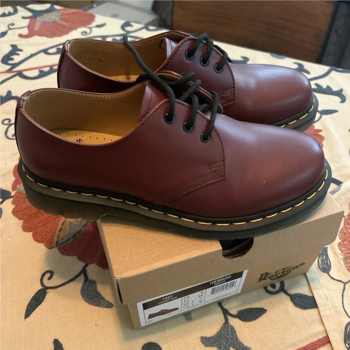 Dr. Martens shoes - Doc Dr Martens Ambassador - Doc Ambassador - Burgundy 0