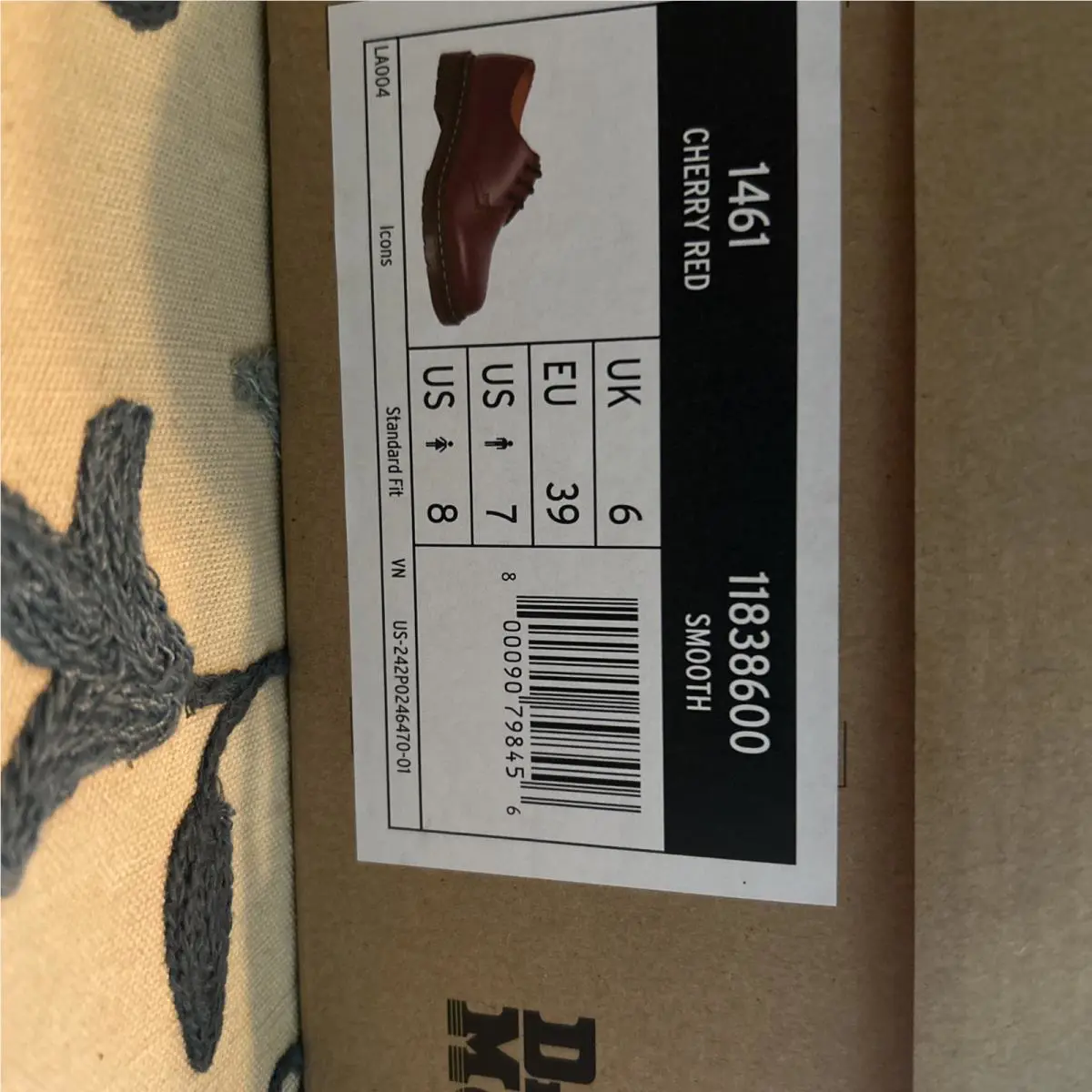Dr. Martens shoes - Doc Dr Martens Ambassador - Doc Ambassador - Burgundy 3