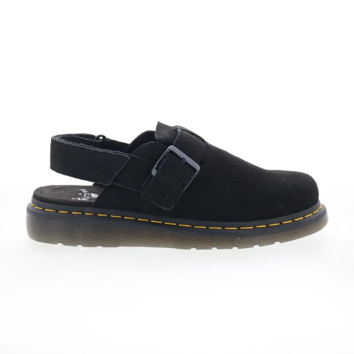 Jorge II 31563001 Mens Black Suede Slingback Sandals Shoes Uk 11 by Dr. Martens