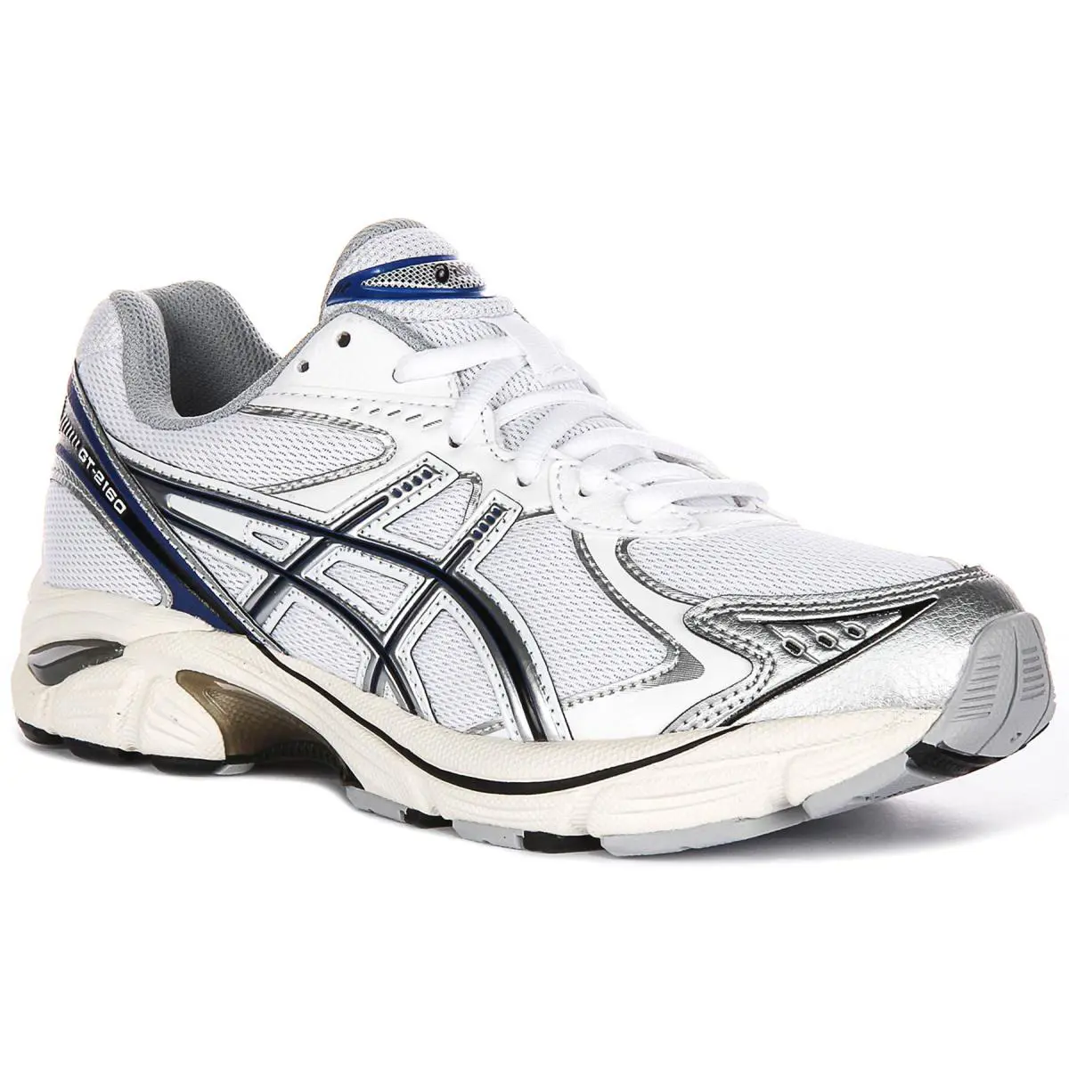 Asics GT-2160 Gel Tech Wave Runner Mesh Trainer Black Silver US 4 - 13