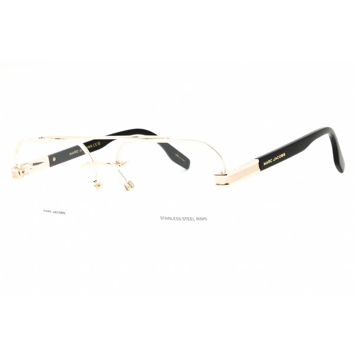 Marc Jacobs Marc 714 0RHL 00 Gold Black 60mm Eyeglasses