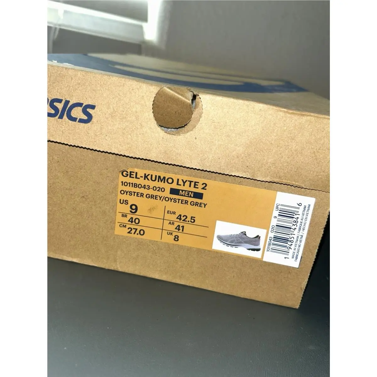 Asics shoes - ASICS GEL-Kumo Lyte - Lyte - 1011B043-020 - Gray 0