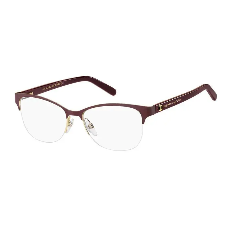 Marc Jacobs Marc 543 0LHF 00 Burgundy 52mm Eyeglasses - Frame: Burgundy, Lens: Clear Demo Lenses, code: 0LHF00