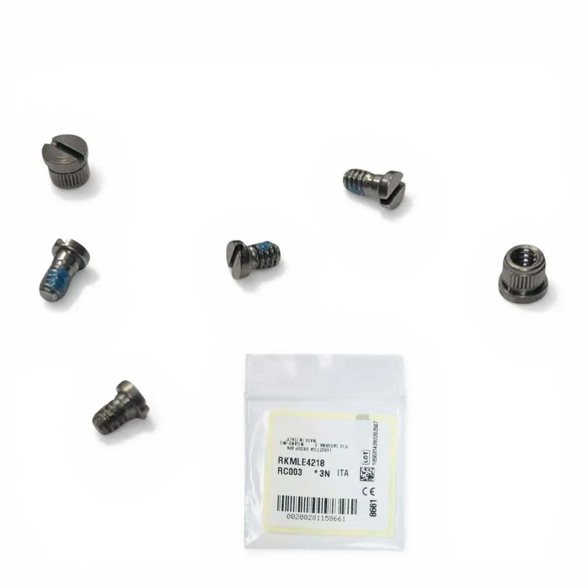 Burberry BE 3164 Sunglasses Gunmetal Replacement Mounting Lenses Screws