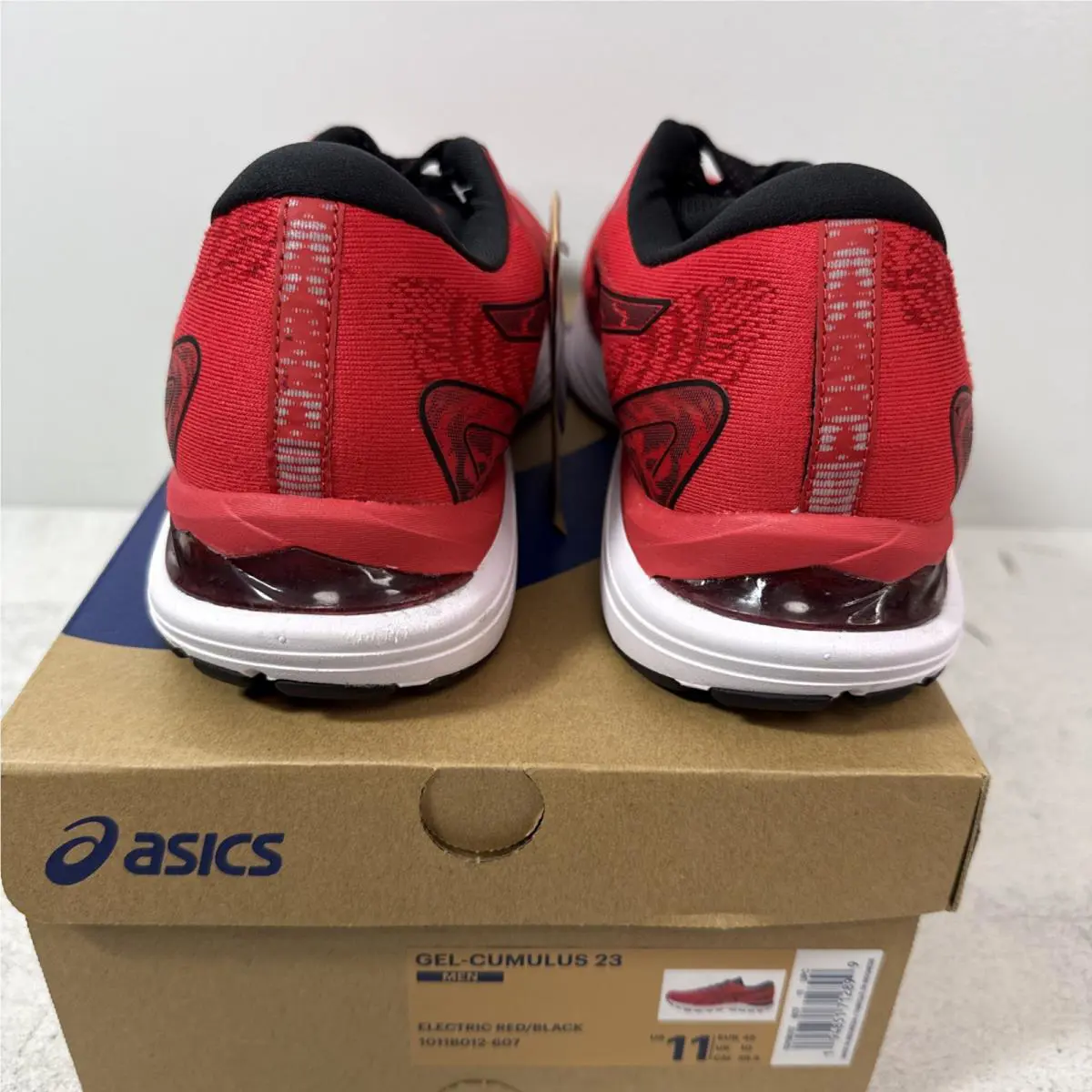 Asics shoes - ASICS Gel Cumulus 23 - Gel Cumulus - Electric RED/Black (UPC: 194851712899) 2