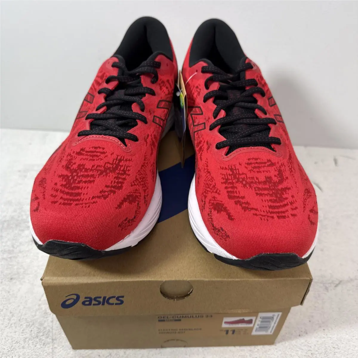 Asics shoes - ASICS Gel Cumulus 23 - Gel Cumulus - Electric RED/Black (UPC: 194851712899) 4