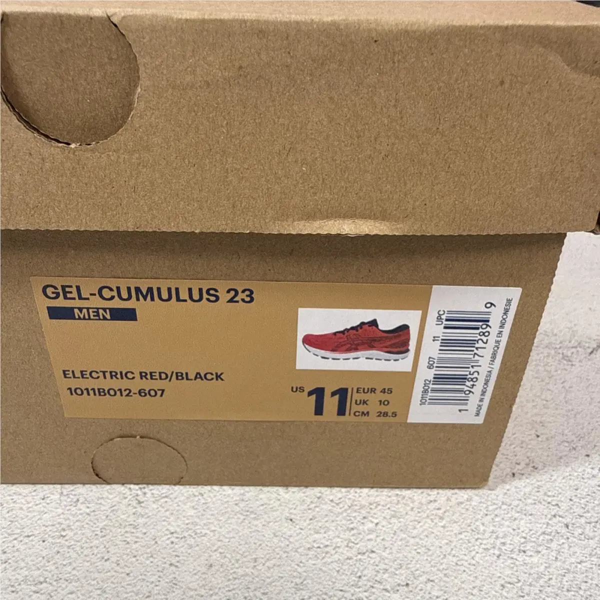 Asics shoes - ASICS Gel Cumulus 23 - Gel Cumulus - Electric RED/Black (UPC: 194851712899) 0