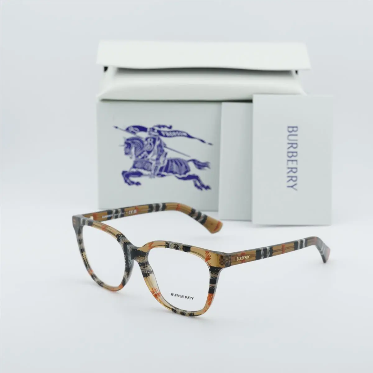 Burberry BE2439 4163 Check Sand 52mm Eyeglasses