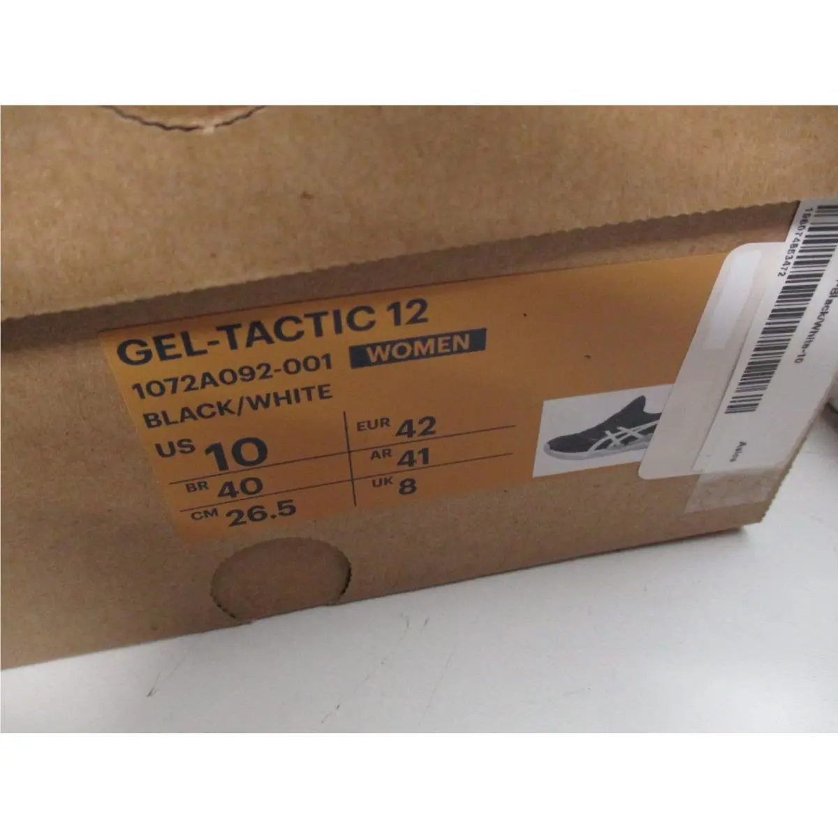 Asics shoes - Gel Tactic 12 - Gel Tactic - Black 5