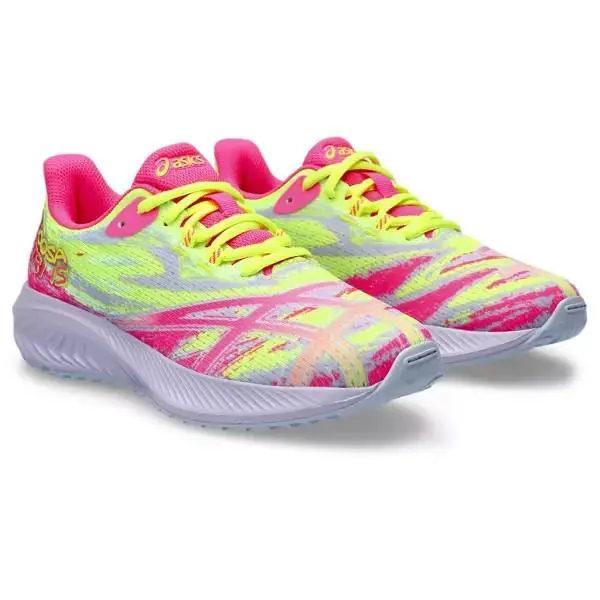 Size 3.5 : Asics Kids Noosa Tri 15 Grade Sschool Hot Pink/ Blue Fade