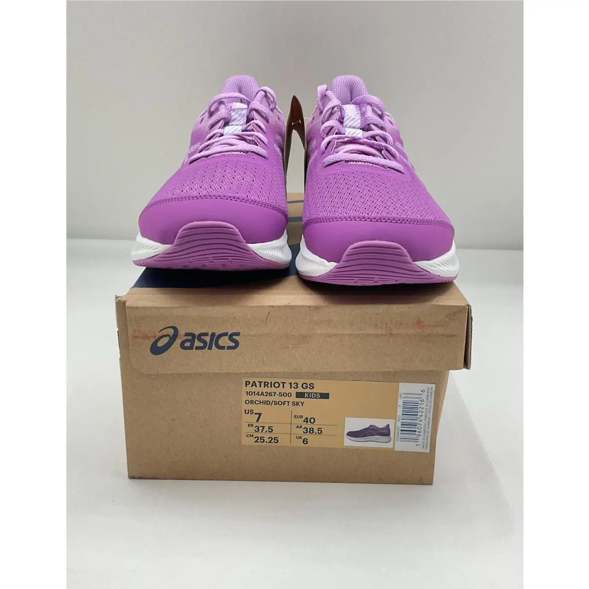 Asics shoes - PATRIOT 13 GS - PATRIOT - 1014A267 - Orchid/Soft Sky (UPC: 196074422166) 5