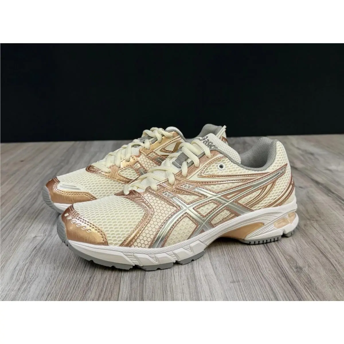 Asics Gel-ds Trainer 14 Cream Rose Gold Mens 6.5 Womens 8 Retro 1203A965-100