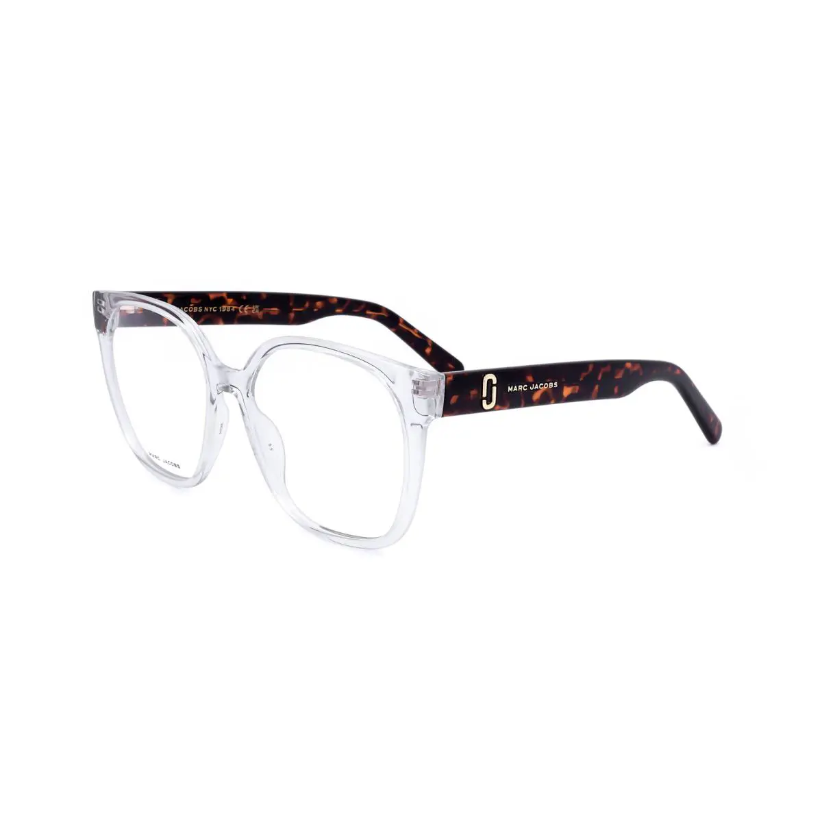 Marc Jacobs Women`s 55mm Crystal Havana Opticals MARC726-AIO-55 - Frame: Brown, Lens: No Color, Other Frame: Crystal Havana