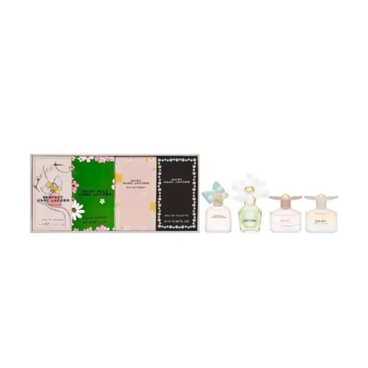 Marc Jacob`s Mini 4pc Gift Set 3X0.13oz+0.16oz Edt Edp Splash