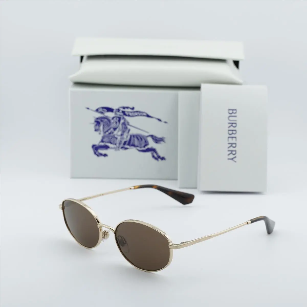 Burberry BE3169 110973 Gold/brown 55-18-140 Sunglasses
