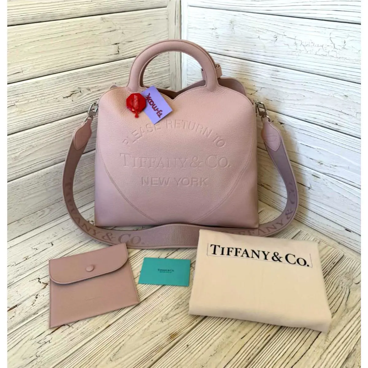 Tiffany Co. Return to Tiffany® Handbag – Large – Pink Color