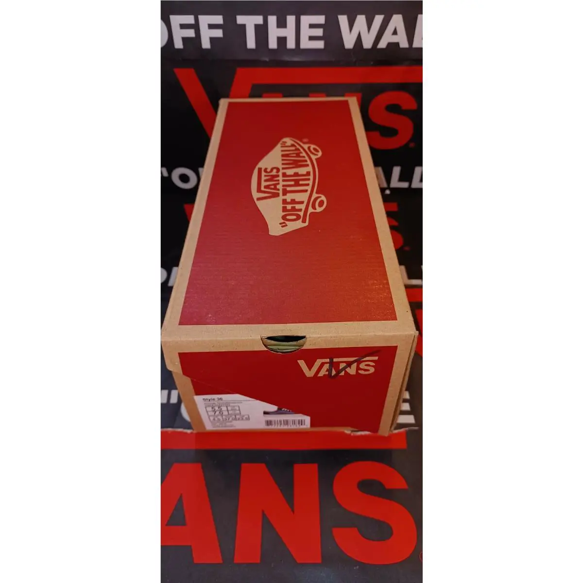 Vans shoes - VANS Off The Wall - Off The Wall - Pink White Black Brown 0