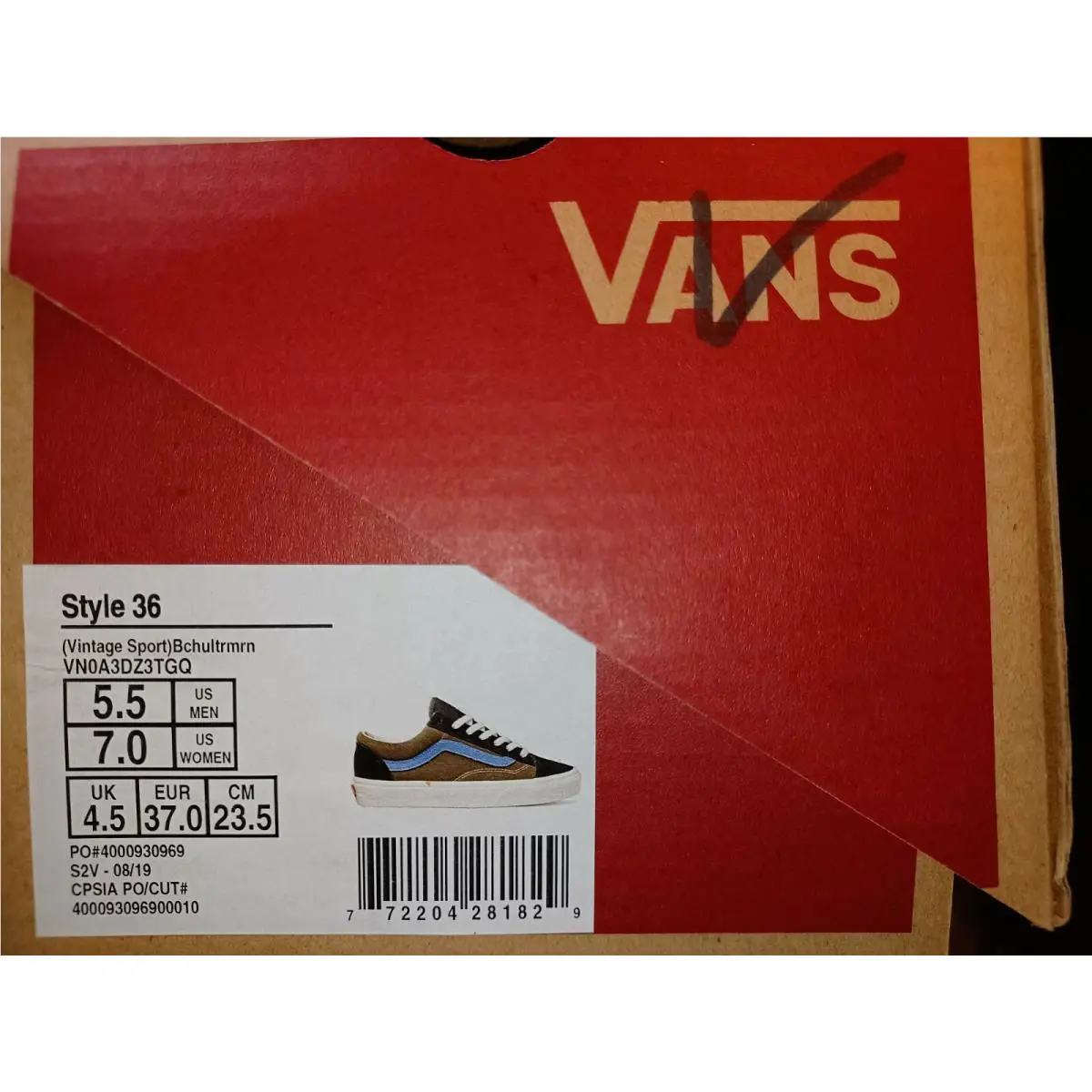 Vans shoes - VANS Off The Wall - Off The Wall - Pink White Black Brown 1