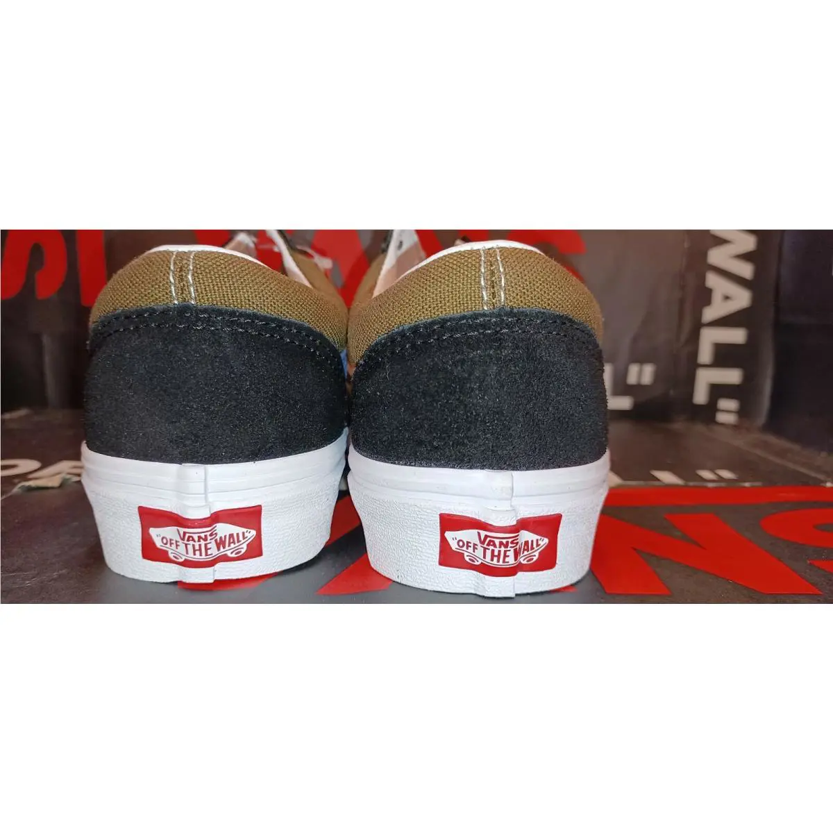 Vans shoes - VANS Off The Wall - Off The Wall - Pink White Black Brown 3