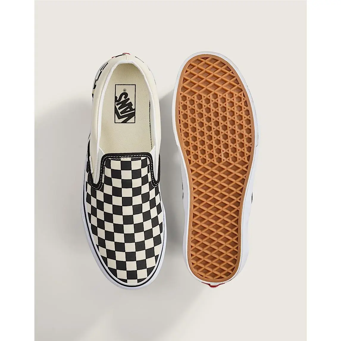Vans shoes - VANS Slip-On - VN000EYEBWW - Ivory 1
