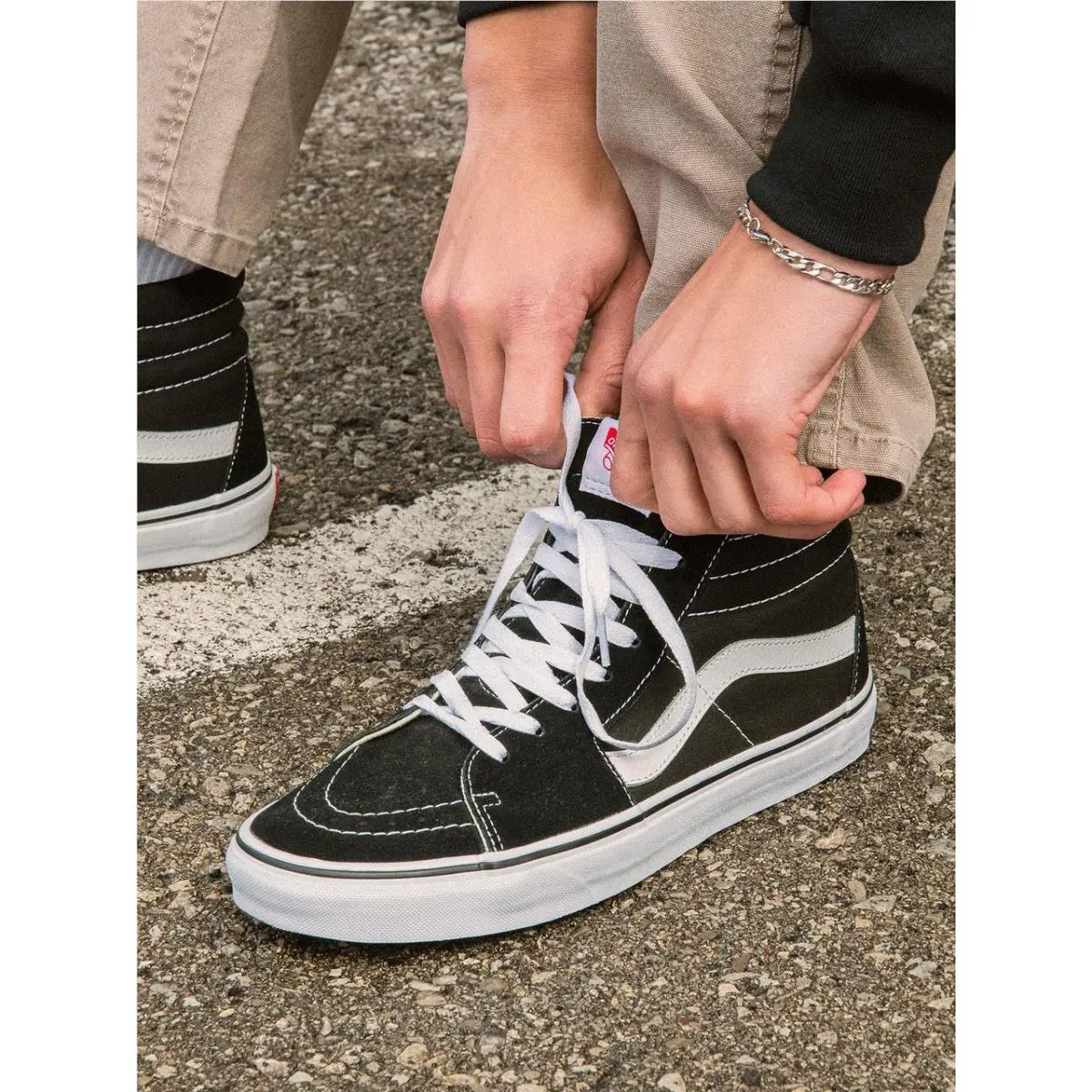 Vans shoes - VANS SK8 - Vans-VN000D5I-B8C - Black 2