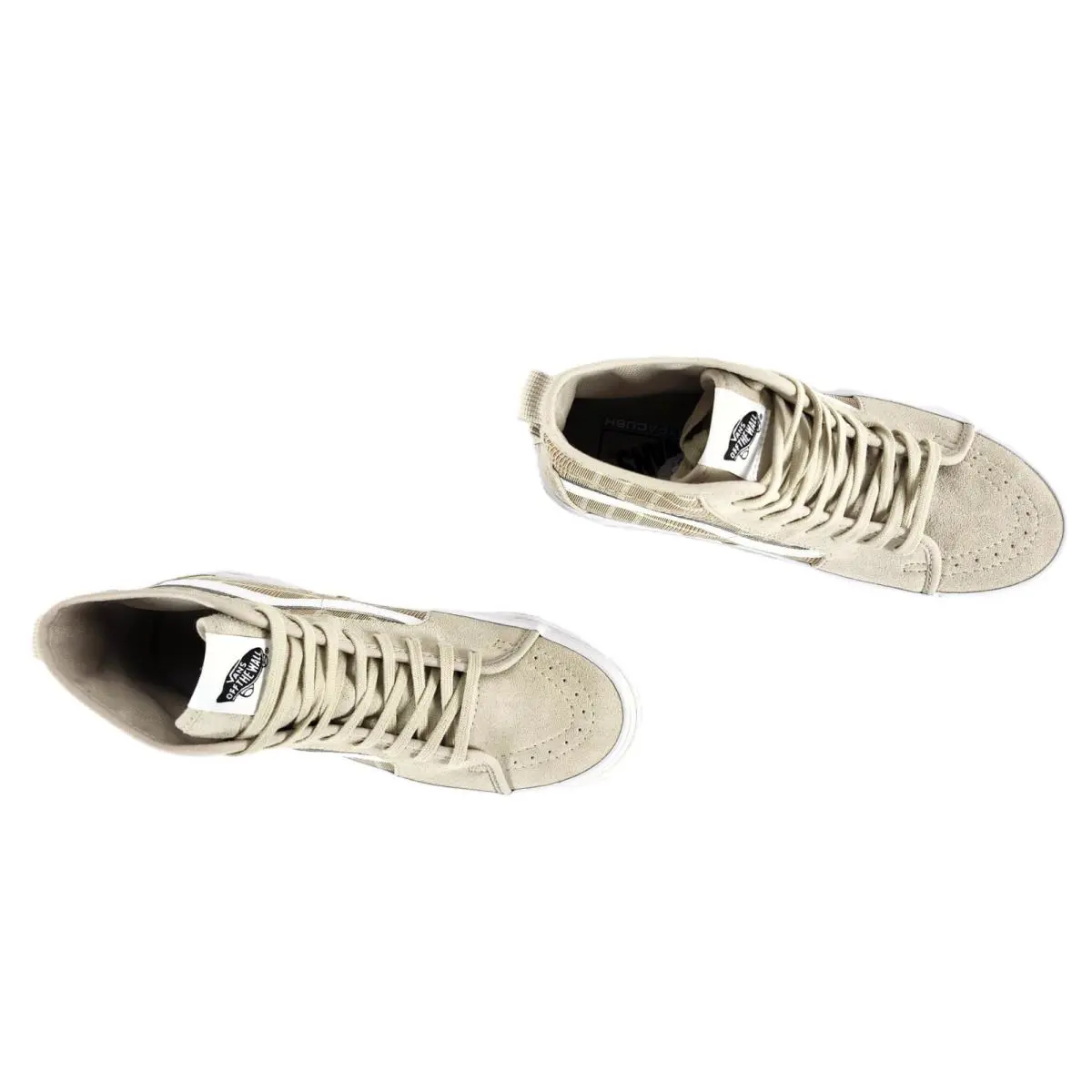 Vans shoes - Vans Sentry Sk8-Hi Plaid French Oak Sneaker - VN0A5KY5BLL - Beige 9