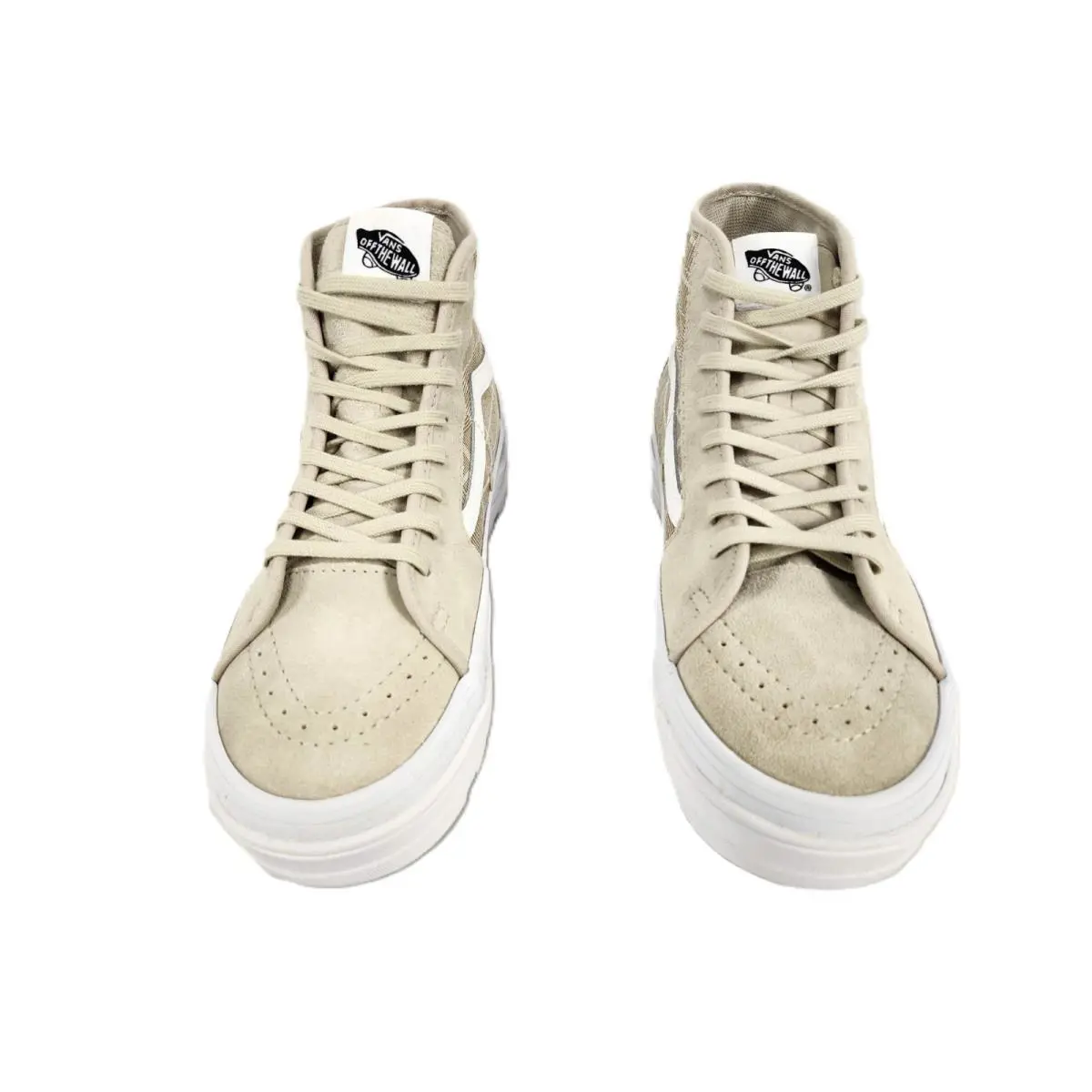 Vans shoes - Vans Sentry Sk8-Hi Plaid French Oak Sneaker - VN0A5KY5BLL - Beige 6