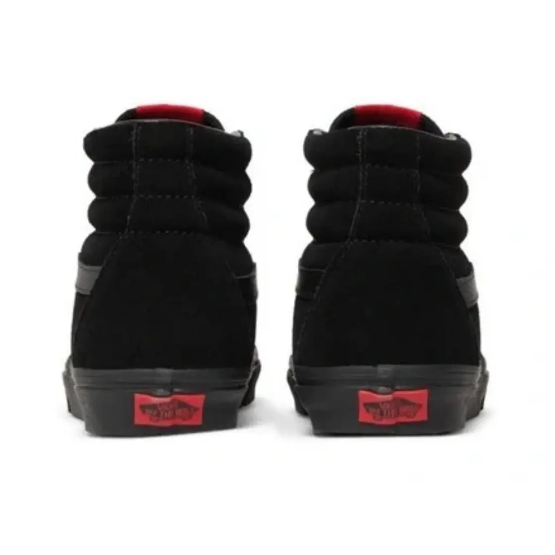 Vans shoes - VANS Sk8-Hi - Black Black (Suede & Canvas BKA) 1