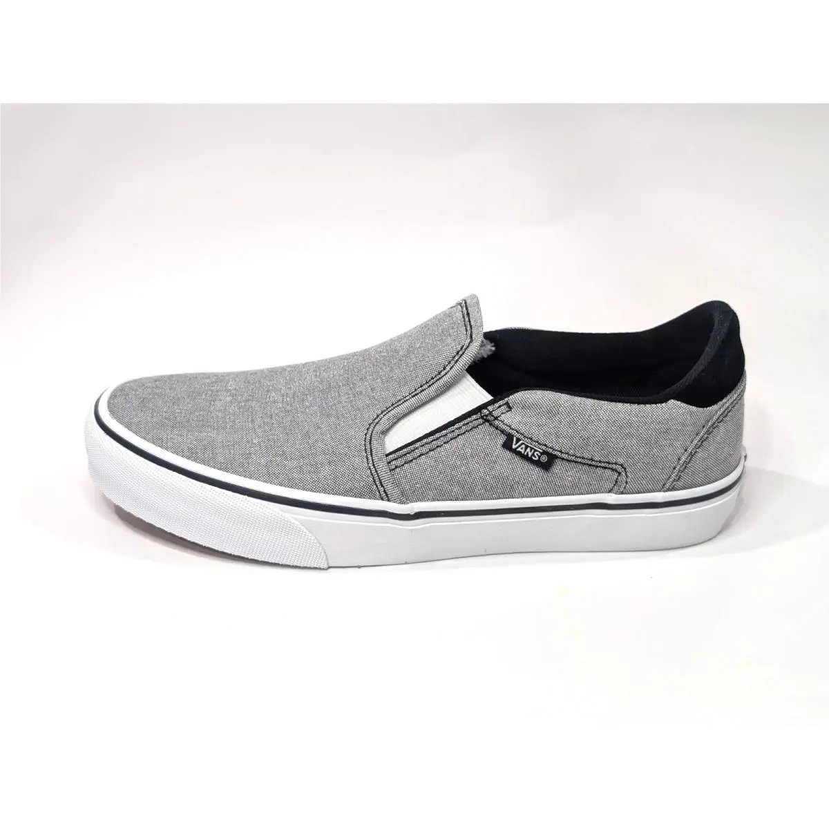 Vans shoes - Vans Asher Deluxe - Asher Deluxe - VN000CSYBLA - Black/White 5
