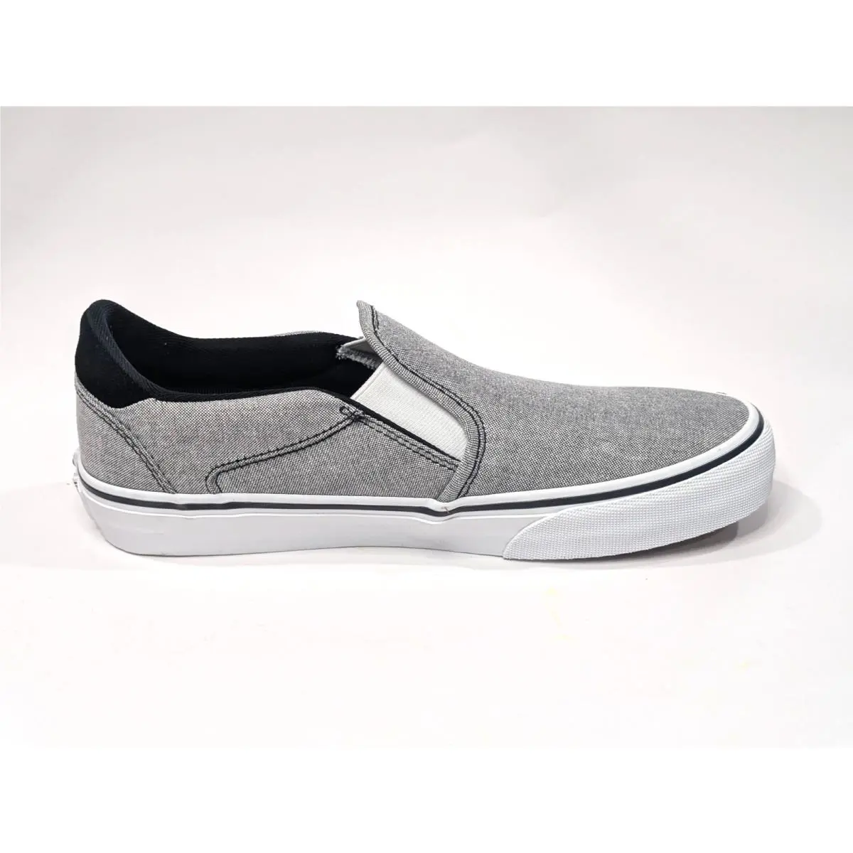 Vans shoes - Vans Asher Deluxe - Asher Deluxe - VN000CSYBLA - Black/White 6