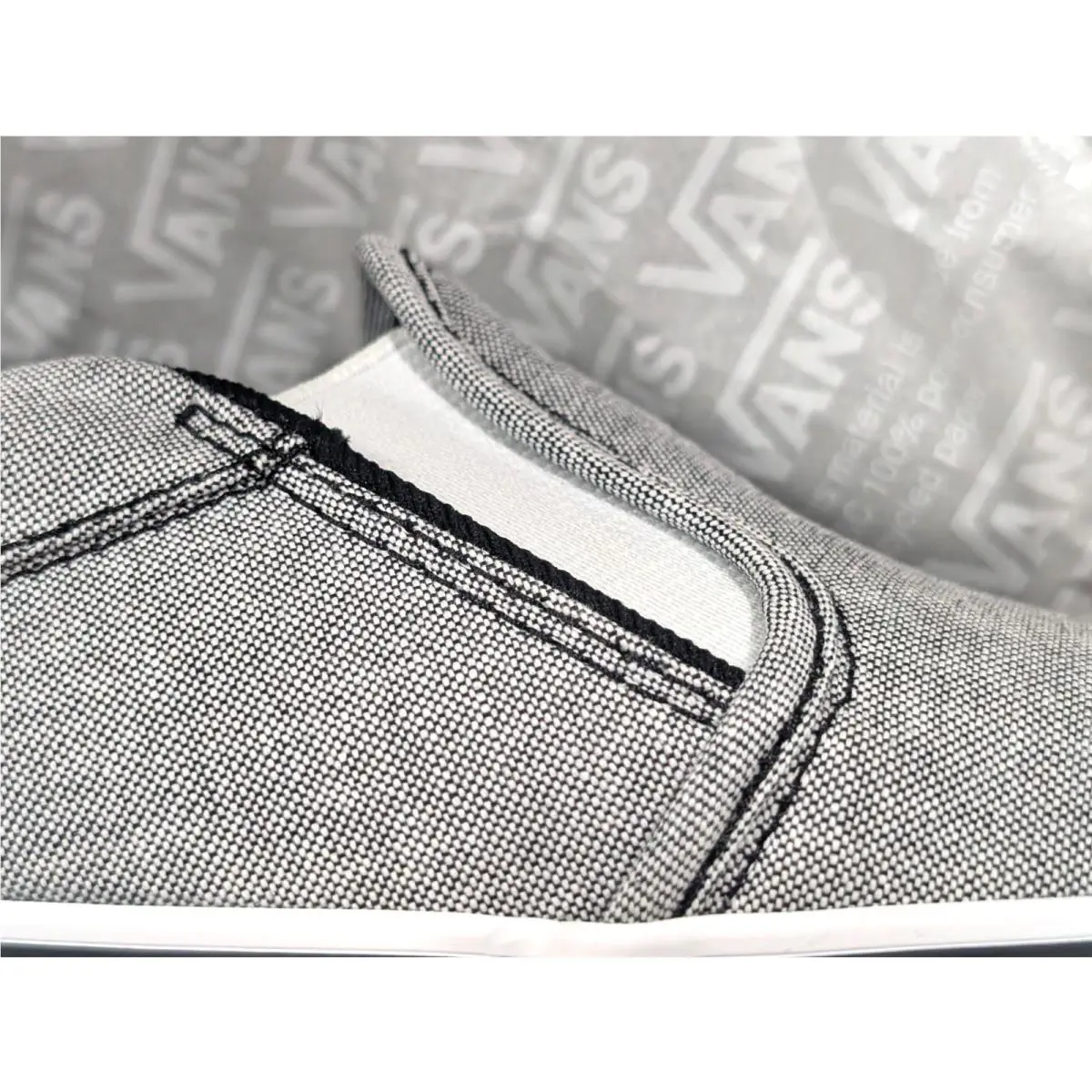 Vans shoes - Vans Asher Deluxe - Asher Deluxe - VN000CSYBLA - Black/White 7