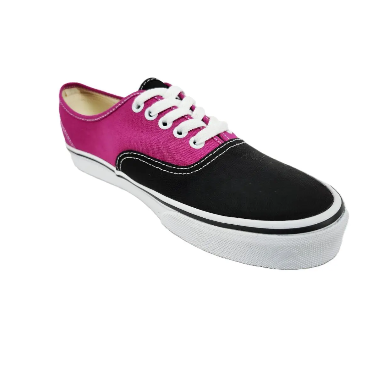 Vans shoes - Vans Authentic Pop Raspberry Rose - VN000BW5YLZ - Pink Black 1