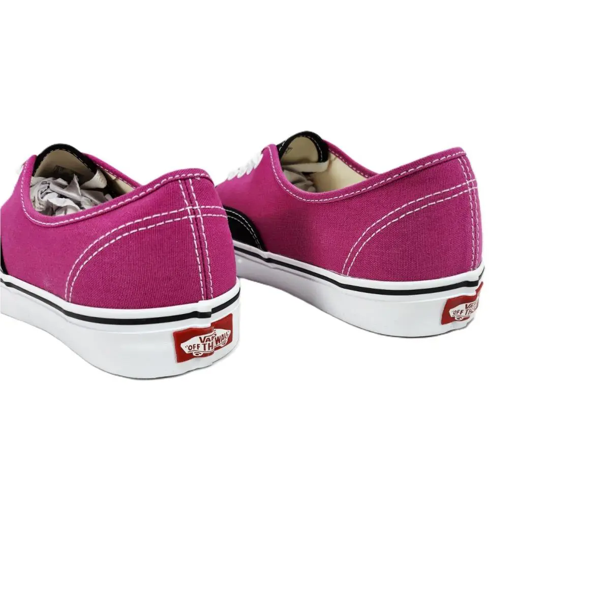 Vans shoes - Vans Authentic Pop Raspberry Rose - VN000BW5YLZ - Pink Black 25