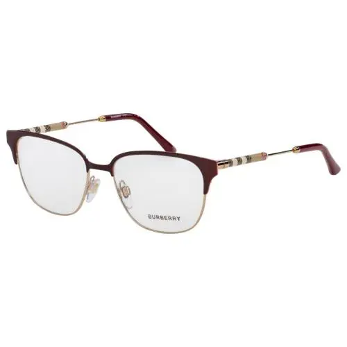Burberry Eyeglasses BE1313Q BE/1313/Q 1238 Bordeaux/gold Optical Frame 53mm