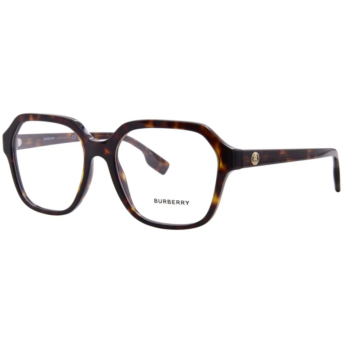 Burberry Isabella BE2358 3002 Eyeglasses Frame Women`s Dark Havana Full Rim 54mm