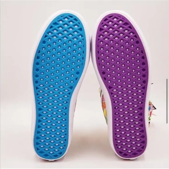 Vans shoes - VANS Sk8-Hi - RAINBOW FLOUR SHOP - White 1