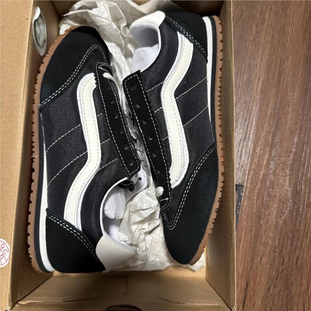 Vans Super Lowpro 2025 Men`s Sneakers VN000D83BLA Black Sz 3.5 Men . Women 5