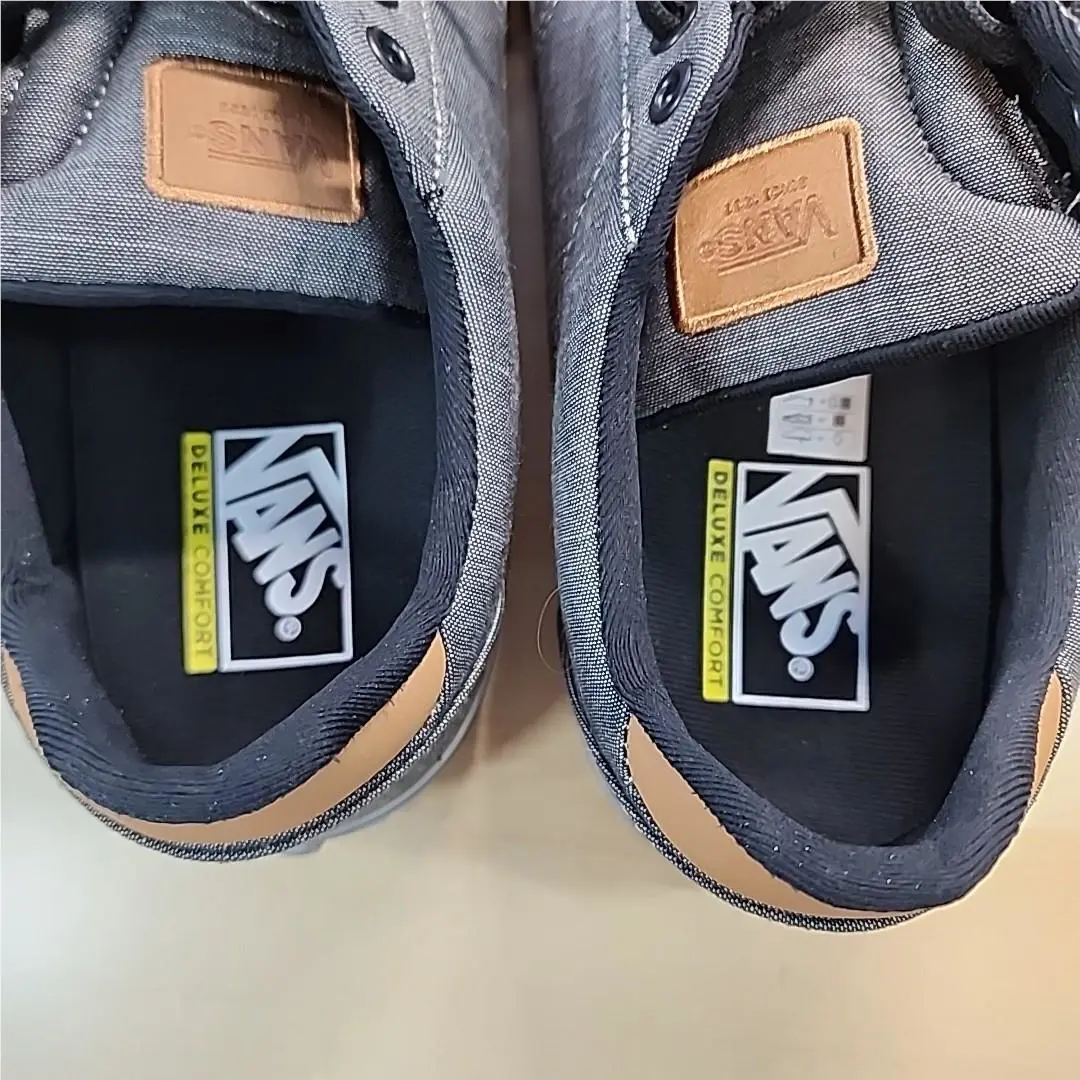 Vans shoes - Vans Atwood Deluxe Skate Shoes Sneakers DX Textile Grey Men`s - VN0A3WKWSG7 - Gray 5