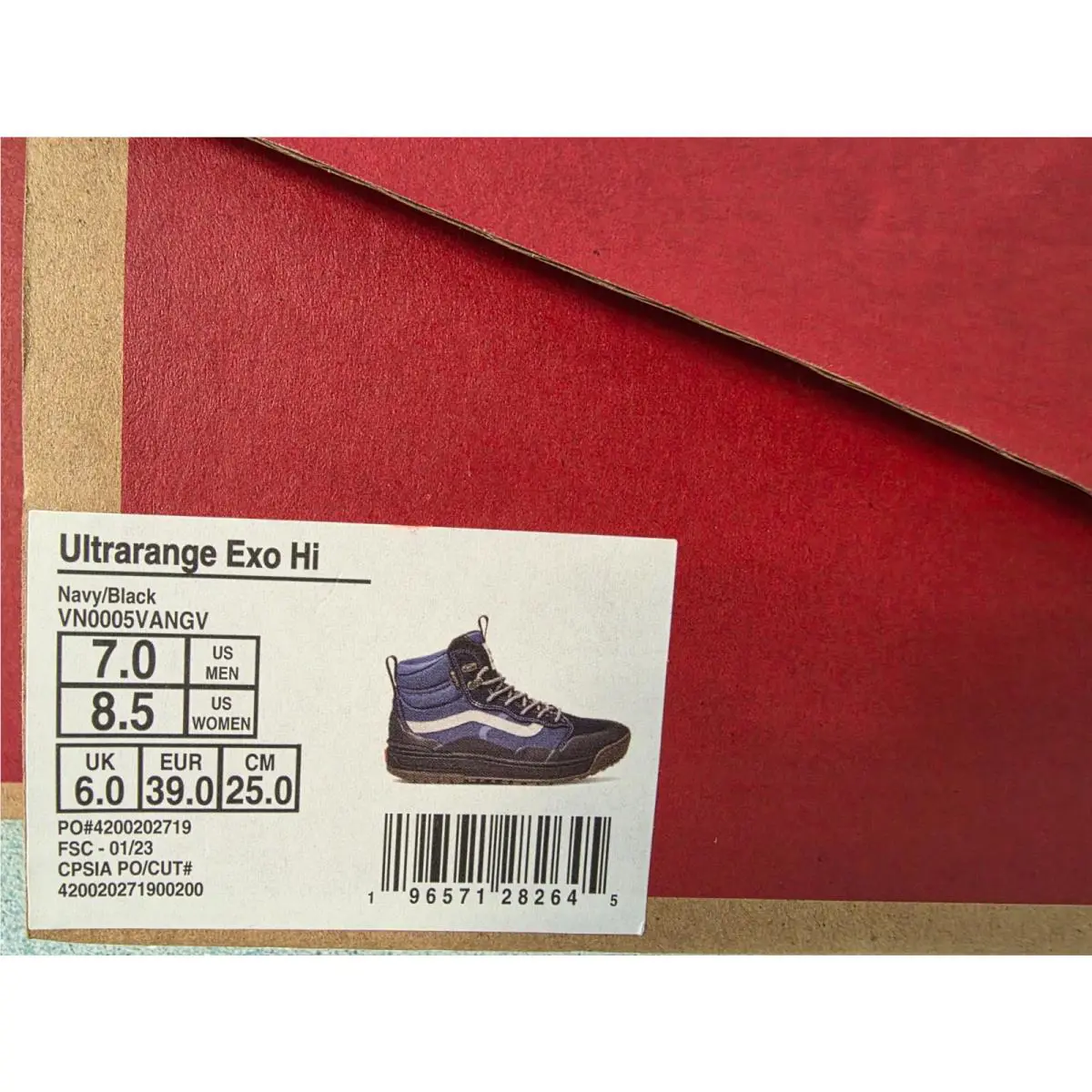 Vans shoes - VANS MTE - MTE - VN0005VANGV - Black 10